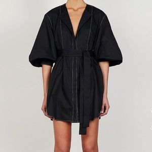 Shona Joy Balloon Sleeve Dress